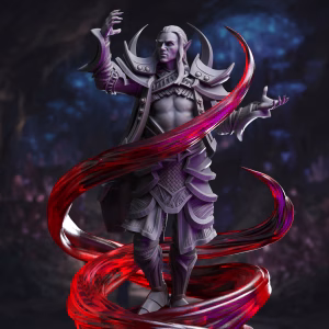 Ilvos Drak’thin, Drow Lunar Sorcerer – The Crescent Arcanist