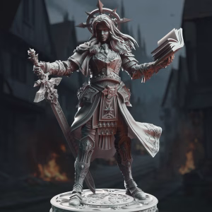 Johanna Saffron the Scorned – Vengeance Paladin