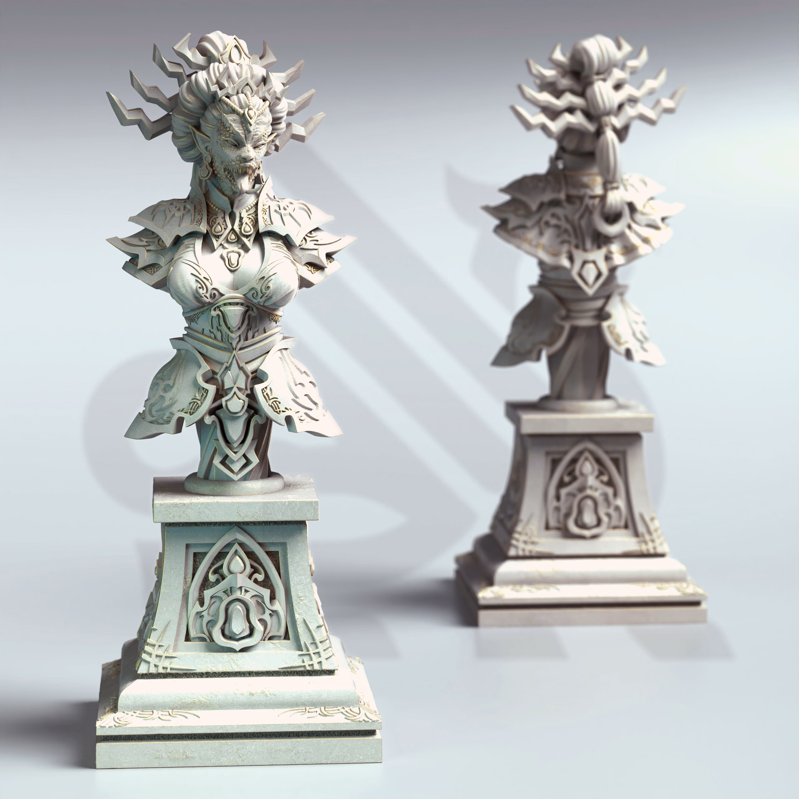 Lian She - Medusa of the East Bust - Image 2