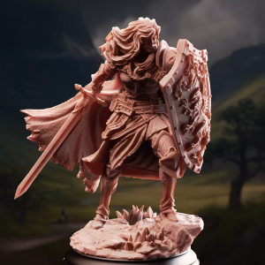 Lydia the Untarnished – Golden Griffin Sergeant