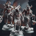 Minotaurs of the Labyrinth’s Depths – Subterranean Vanguards