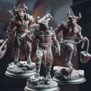 Minotaurs of the Labyrinth’s Depths – Subterranean Vanguards