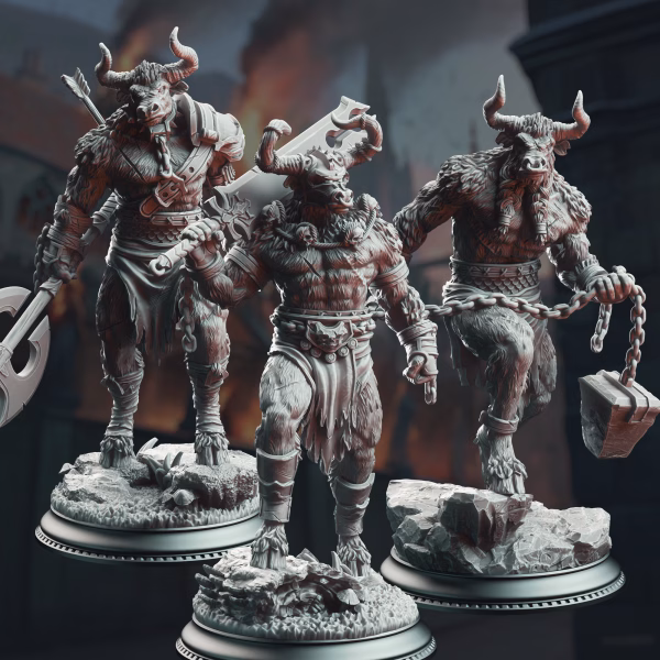 Minotaurs of the Labyrinth’s Depths – Subterranean Vanguards