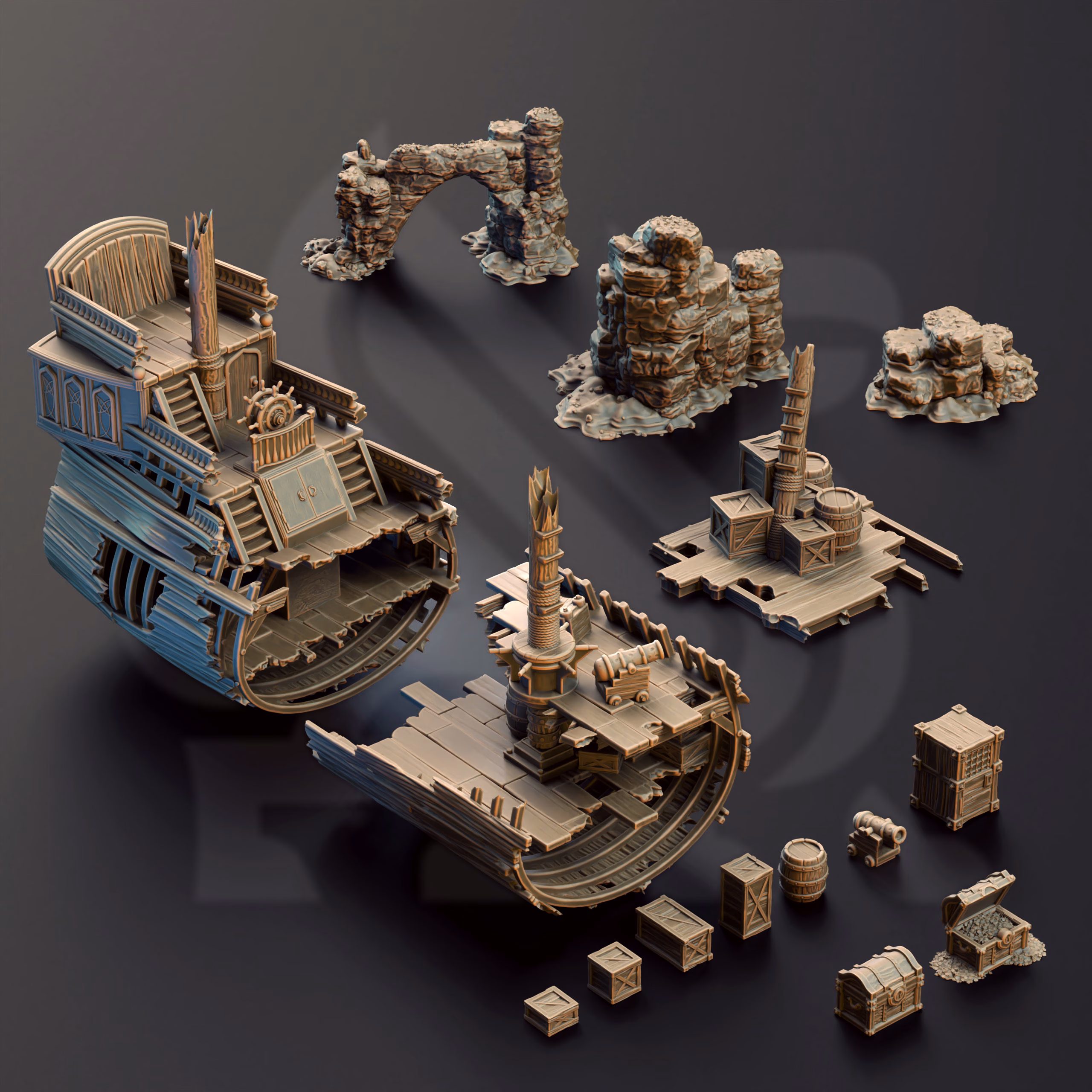 The Damned Galleon – Ghostbound Shipwreck - Image 2