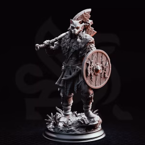 Skjolnir, Winter Wolf – Barbarian of the Wolf