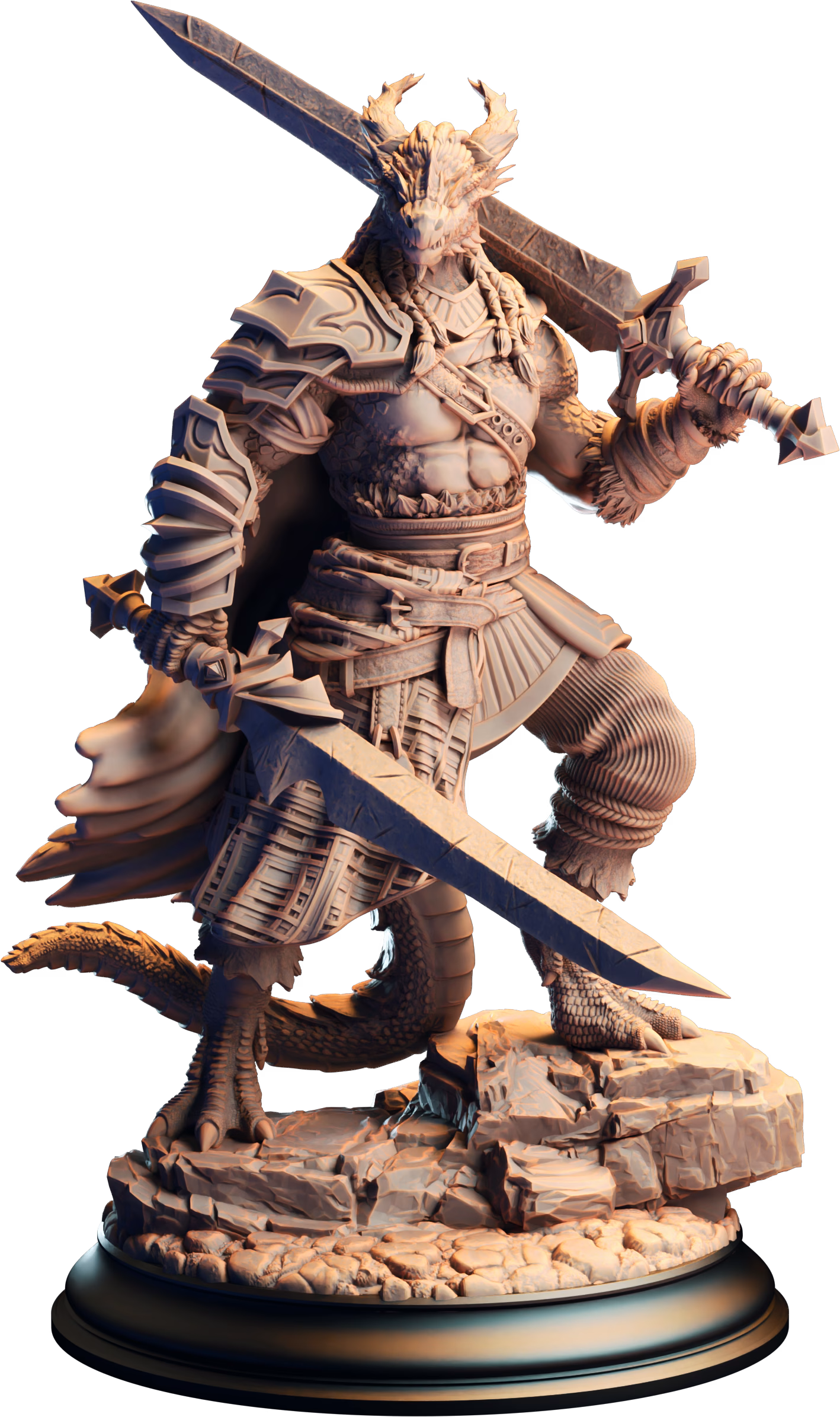 Skraa Dark-Eye – Black Dragonkin Barbarian - Image 4