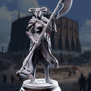 Vaeloria, Abyss Born – The Tiefling Noblewoman