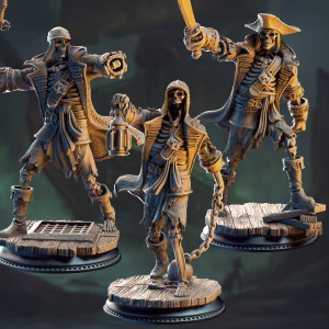 Undying Scallywags – Crew of the Damned Galleon