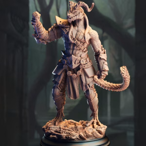 Vaakrin Steeljaw – The Iron-Jawed Enforcer