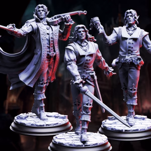 Vampire Socialites – Guests of the Masquerade